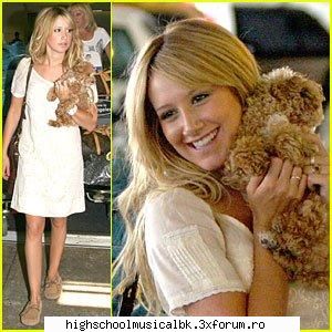 ashley si catelusii sai - ashleylav - ashle tisdale/sharpay