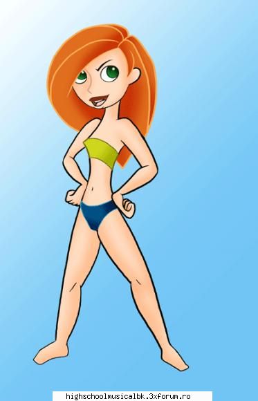 poze cu kim - e de la dress-up - kim possible