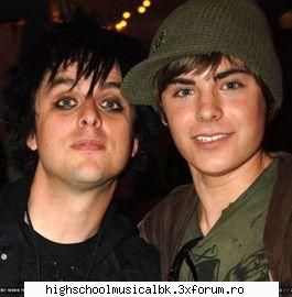 zac si billy joe de la green day poze cu zac